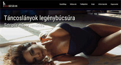 Desktop Screenshot of legenybucsuk.hu